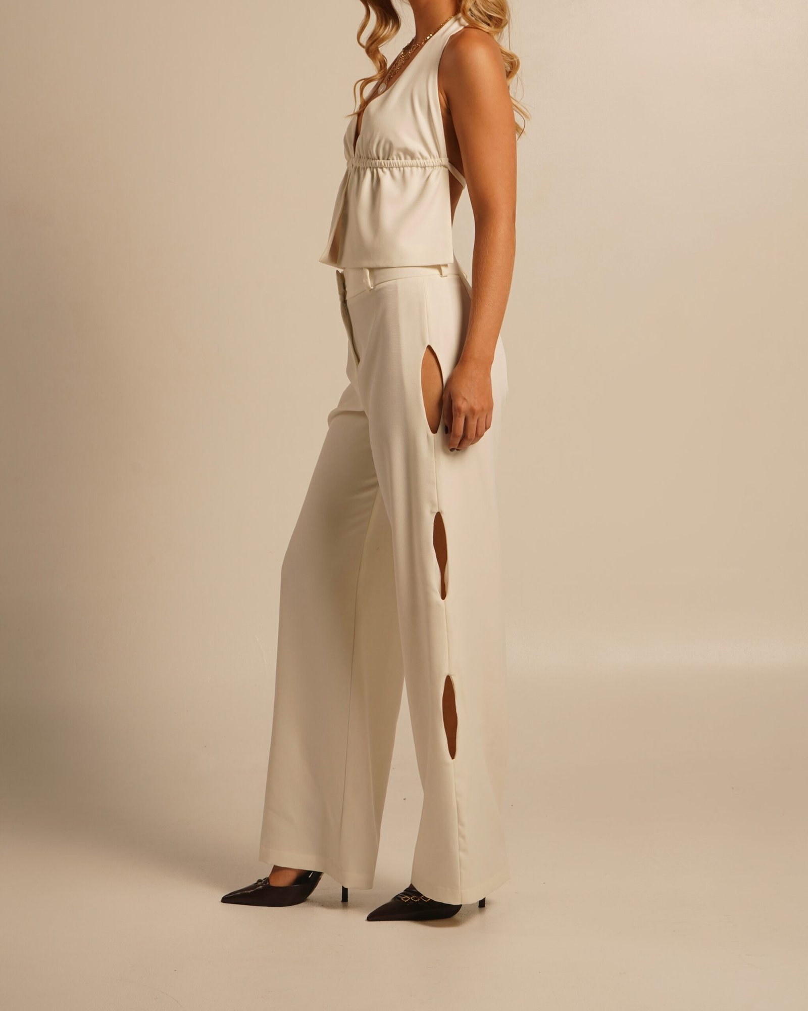 Emma Pant Blanco - Imagen 4