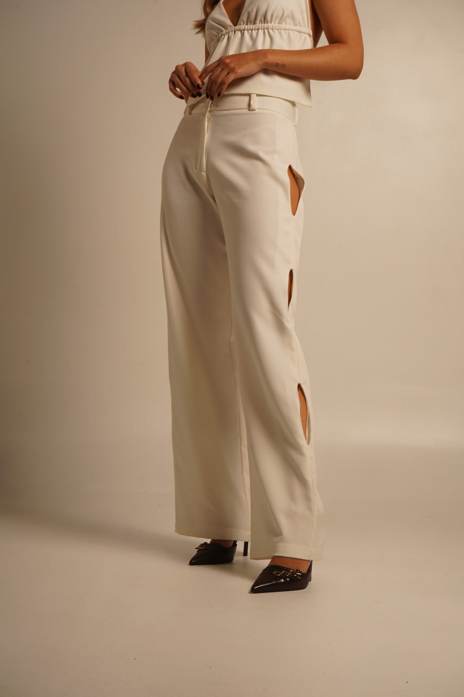 Emma Pant Blanco - Imagen 5