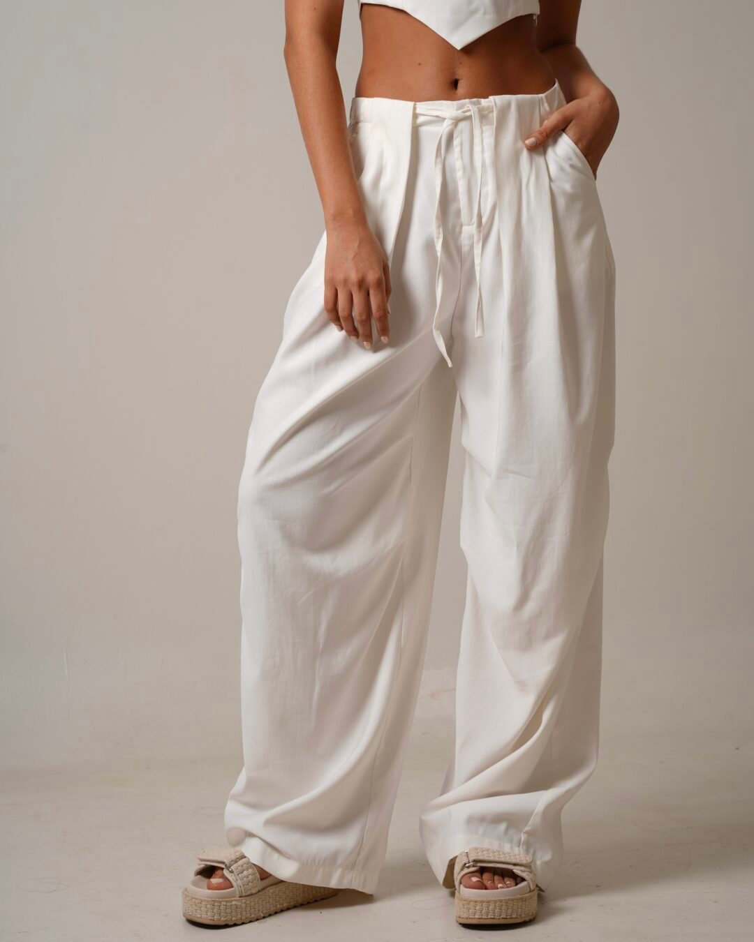 Perla Pant Blanco