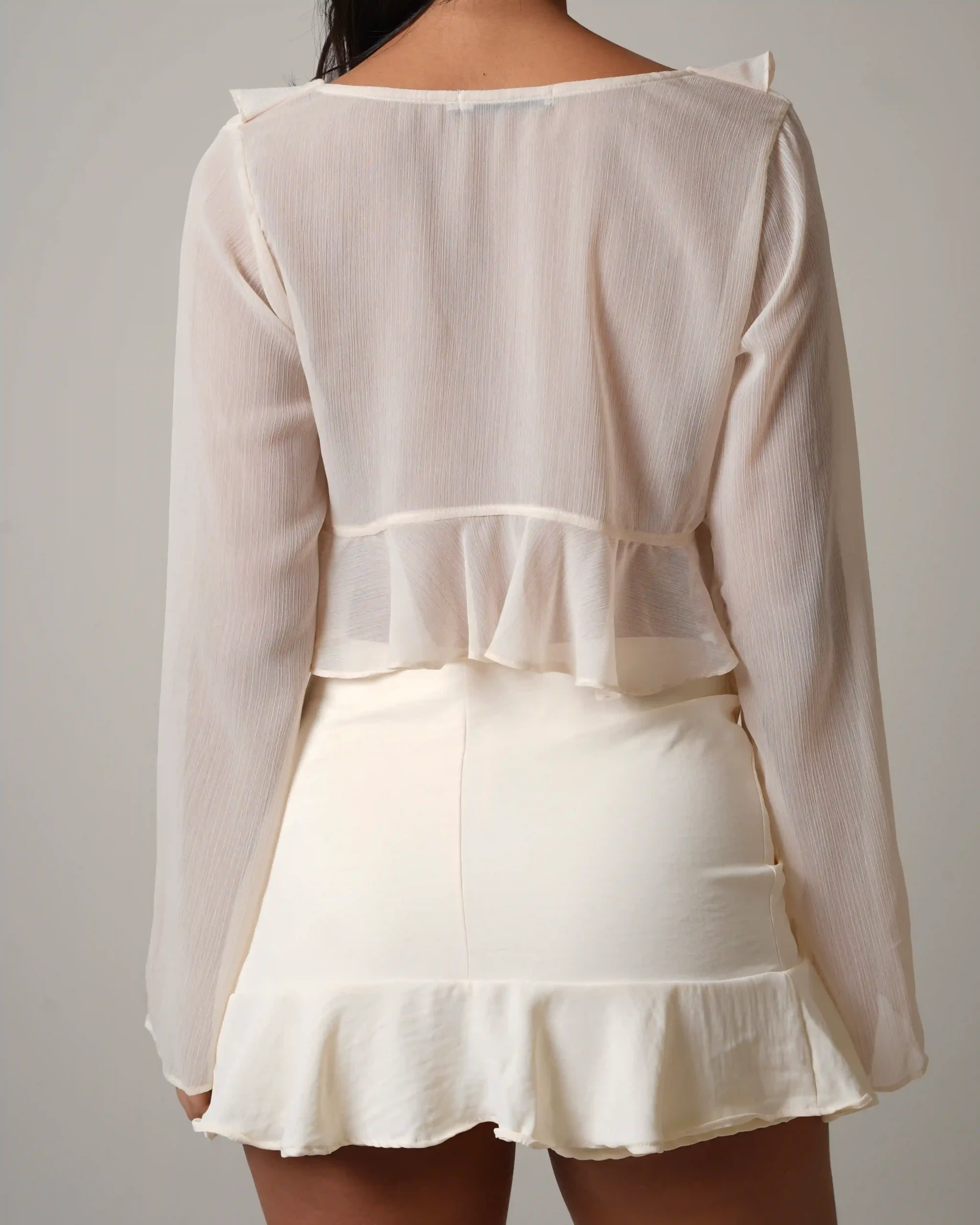 Bahía skirt Marfil - Imagen 3